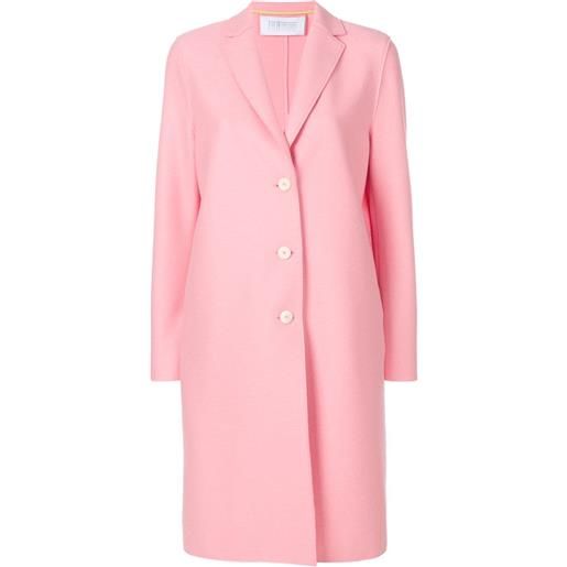 Harris Wharf London cappotto monopetto - rosa