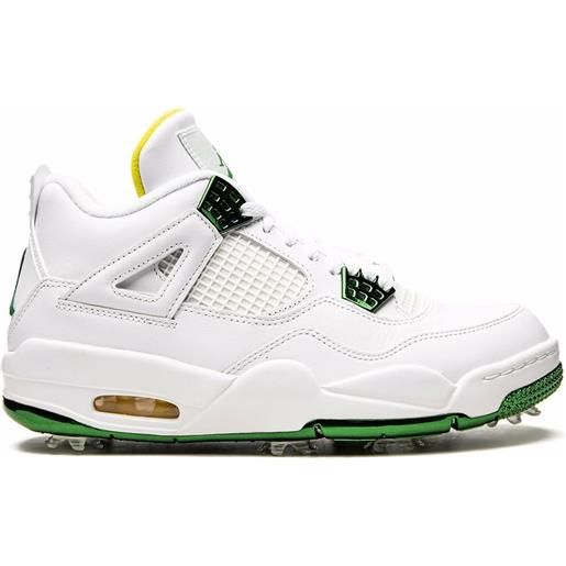 Jordan sneakers air Jordan 4 retro golf - bianco