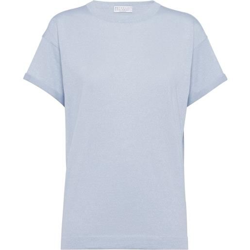 Brunello Cucinelli t-shirt - blu