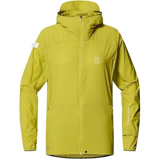 Haglofs l. I. M tempo trail jacket giallo xs donna