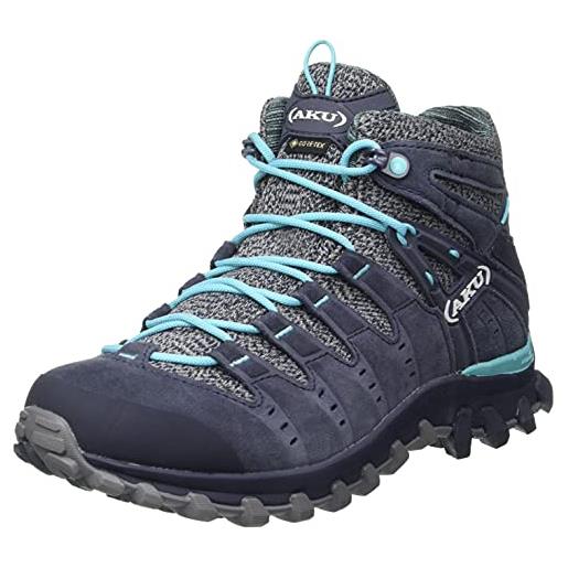 AKU alterra lite mid gtx w's, mocassino, anthracite/light blue, 39 eu