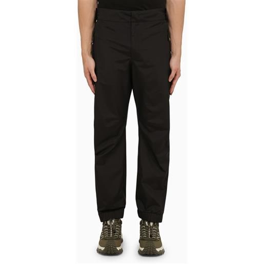 Moncler Grenoble pantalone nero in tessuto tecnico