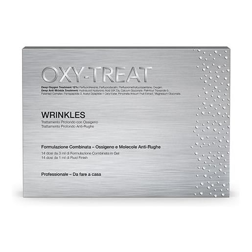 LABO INTERNATIONAL SRL oxy treat wrinkles cofanetto gel 50 ml + finish fluido 15 ml