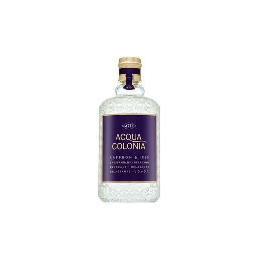 4711 acqua colonia saffron & iris eau de cologne unisex 170 ml