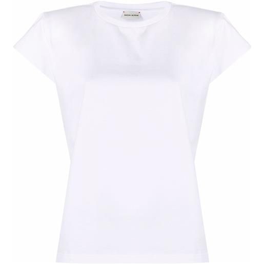 Magda Butrym t-shirt con spalle ampie - bianco