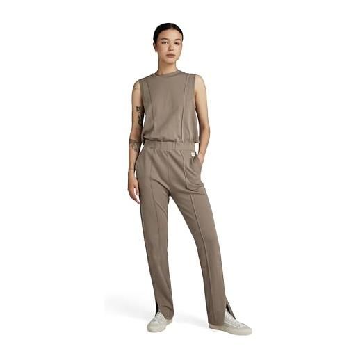 G-STAR RAW pintucked jumpsuit donna, marrone (turf d24525-d275-273), s