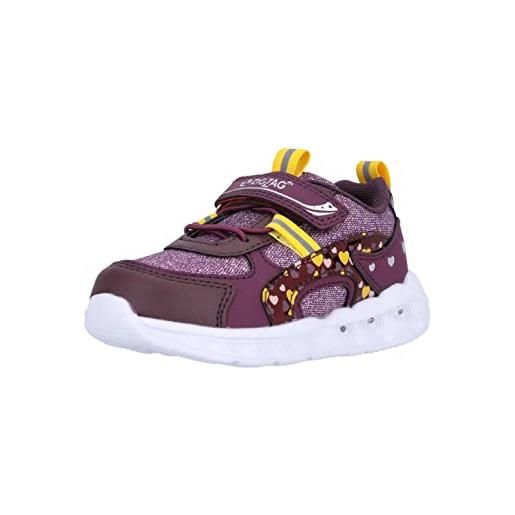 ZIGZAG lelhate, scarpe da ginnastica unisex-bambini, 4241 fudge, 25 eu