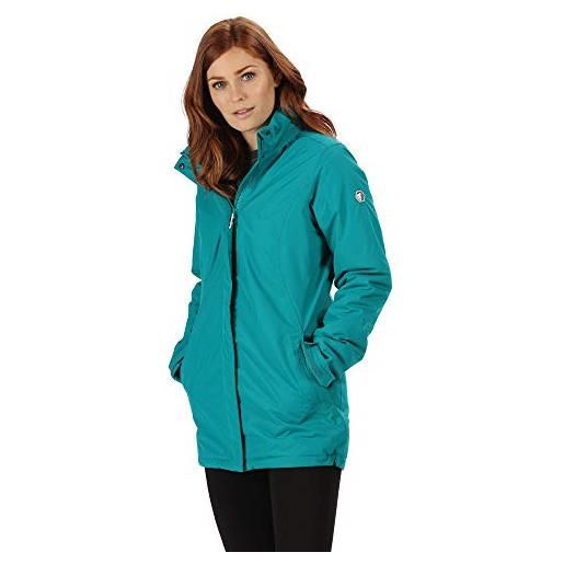Regatta blanchet ii - giacca termica impermeabile e termoguardia da donna, donna, giacche impermeabili isolate. , rwp245 1l208l, shoreline, size: 8