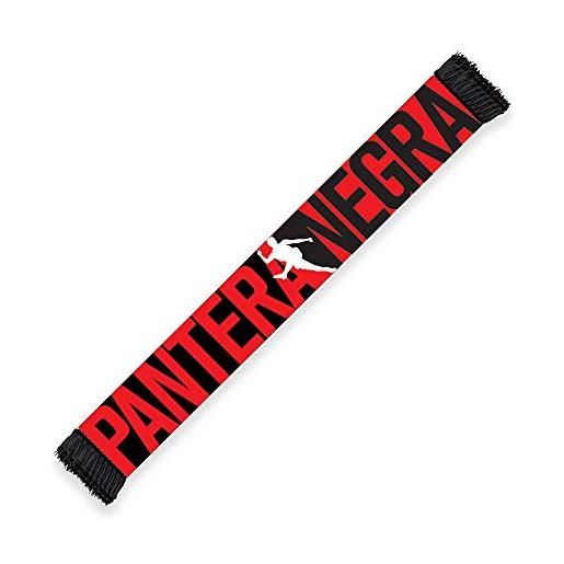 Benfica pantera nero sublimed scarf, unisex adulto, black/red, one size