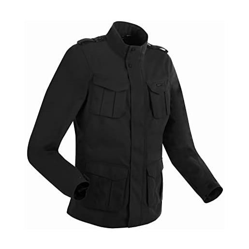 Bering, giacca da moto norris evo black, 4xl