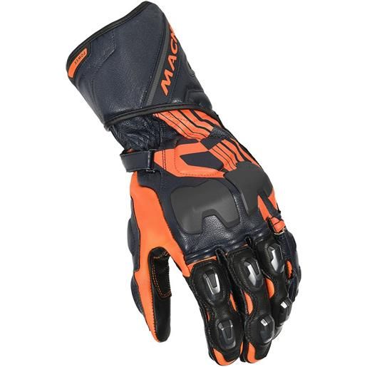 Macna powertrack gloves arancione, blu s