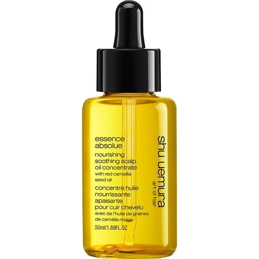 Shu Uemura olio nutriente e lenitivo per cuoio capelluto essence absolue (nourishing soothing scalp oil concentrate) 50 ml