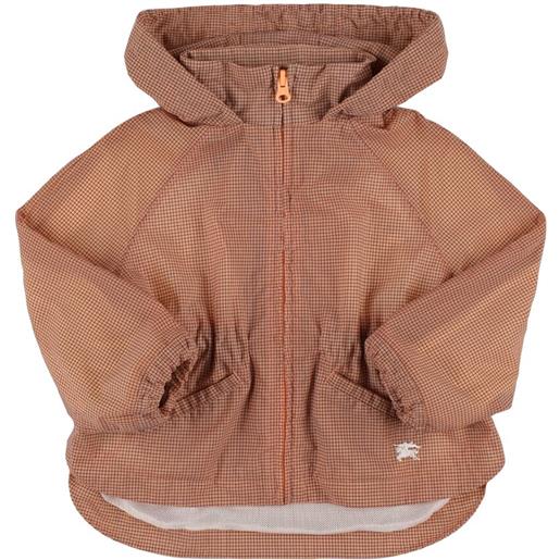 BURBERRY giacca in nylon con zip