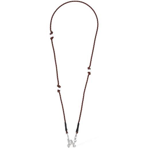 PALM ANGELS monogram bead necklace