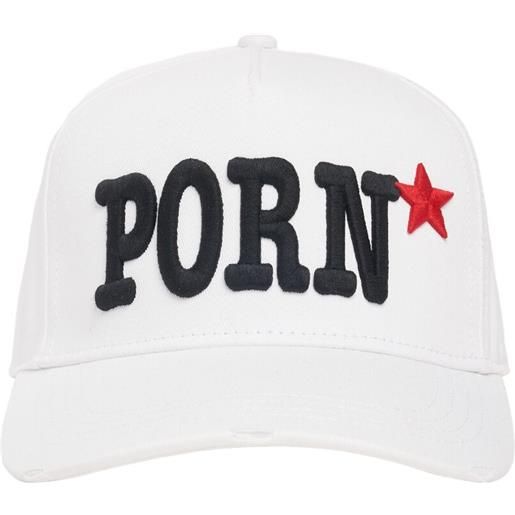 DSQUARED2 cappello baseball porn* in cotone