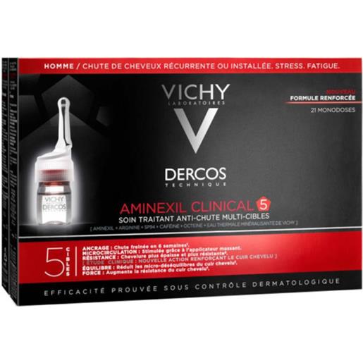 VICHY dercos aminexil fiale anticaduta uomo - 21 fiale da 6ml