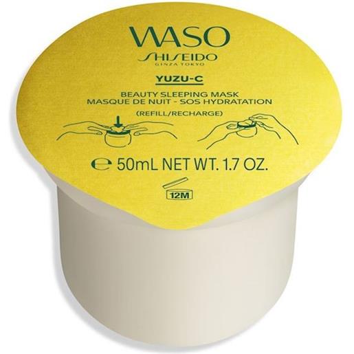 Shiseido waso yuzu-c beauty sleeping mask ricarica 50 ml