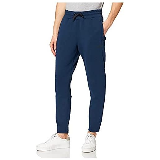 JAKO - nozioni base premium, pantaloni da jogging, uomo, blu marino mélange, 2xl