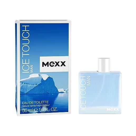 Mexx ice touch man eau de toilette, uomo, 50 ml