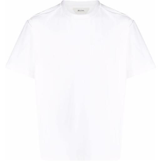 Zegna t-shirt girocollo - bianco