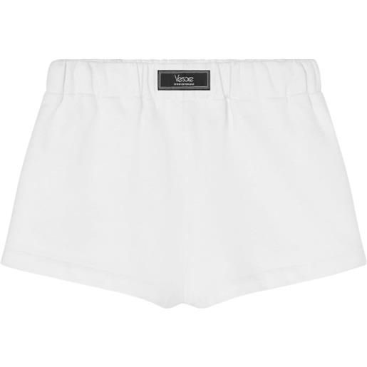 Versace shorts con ricamo - bianco