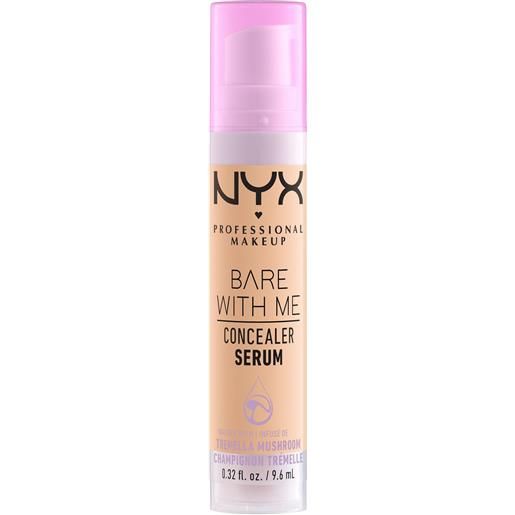 Nyx Professional MakeUp bare with me concealer serum correttore 04 beige
