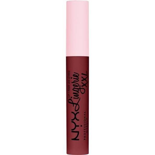 Nyx Professional MakeUp lip lingerie xxl rossetto mat, rossetto 24 strip & tease