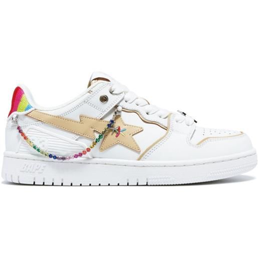 BAPY BY *A BATHING APE® sneakers sk8 sta - bianco