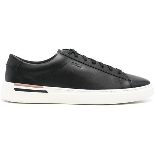 BOSS sneakers a punta tonda - nero