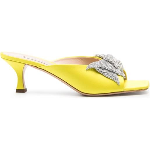 Casadei pumps butterfly 50mm - giallo