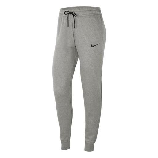 Nike park 20, pantaloni sportivi donna, dk grey heather/noir/noir, m
