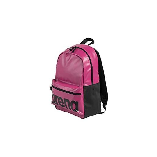 ARENA team backpack 30 big logo, zaino unisex adulto, pink, rosa