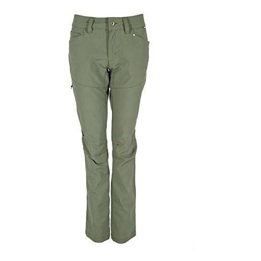 Ternua ® pantalon ride on pant w, donna, verde (deep lichen), xl