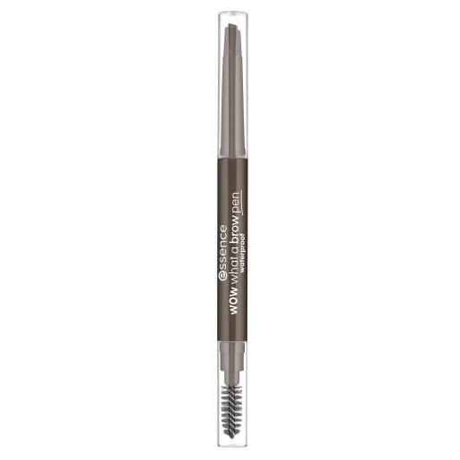 Essence wow what a brow pen waterproof eyeliner a lunga tenuta 0.2 g tonalità 03 dark brown