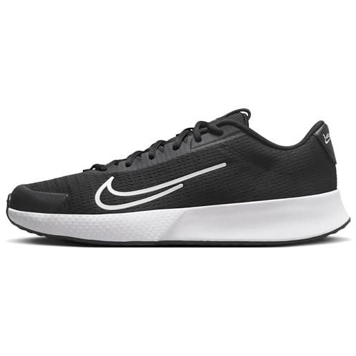 Nike m vapor lite 2 hc, scarpe da tennis uomo, black poison green white, 45 eu