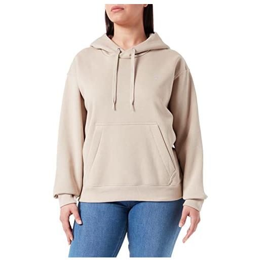 G-STAR RAW women's premium core hooded sweater, beige (dk brick d20757-c235-1214), xs