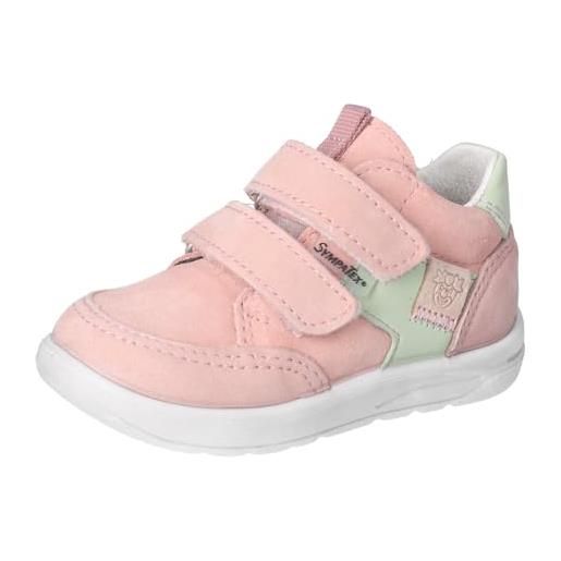 RICOSTA kito bottes fille, chaussures de marche pour bébés et tout-petits, largeur: moyenne, semelle intérieure ample, sympatex, bottes velcro, rose/vert (310), 21 eu