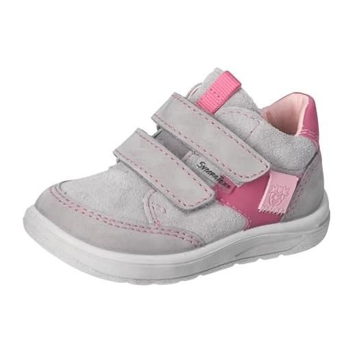 RICOSTA kito bottes fille, chaussures de marche pour bébés et tout-petits, largeur: étroite, semelle intérieure ample, sympatex, imperméable, graphite/rose (450), 21 eu