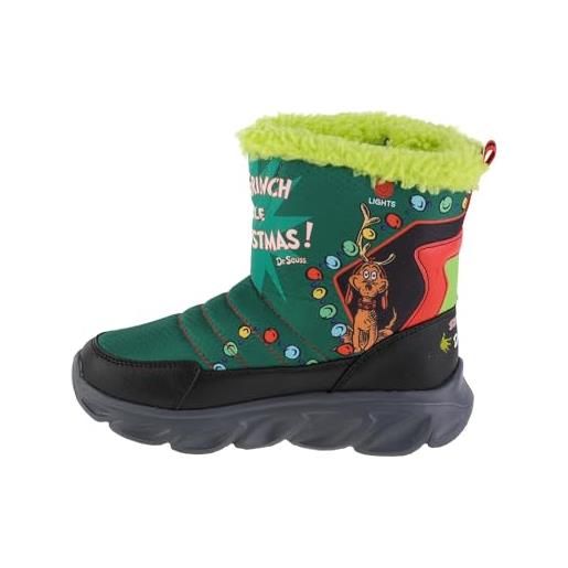 Skechers scarpe sportive per ragazzi invernali, verde, 35 eu