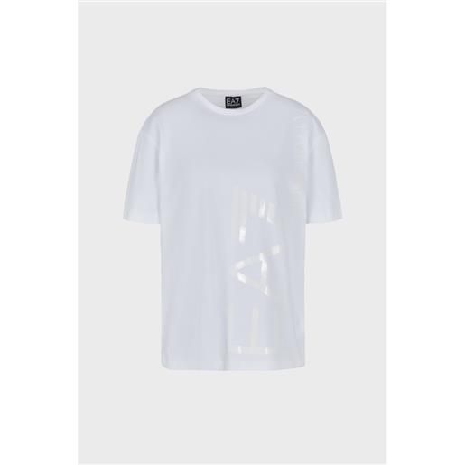 EA7 t-shirt EA7 t-shirt fundamental logo w bianco