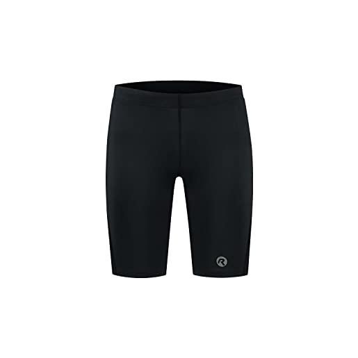 Rogelli, pantaloni corti da corsa unisex bambini san diego, nero (schwarz), 152 cm
