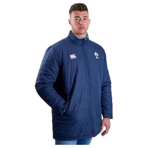 Canterbury - giacca da rugby da uomo, con imbottitura thermoreg 18/19, uomo, e583961nb3, giacca blu navy. , 4xl