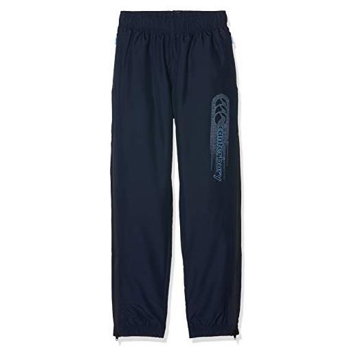 Canterbury, tapered cuff woven, pantalone, bambino, blu (navy), 6