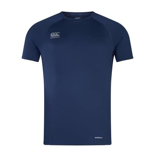 Canterbury small logo superlight t-shirt per uomo, blu navy, s