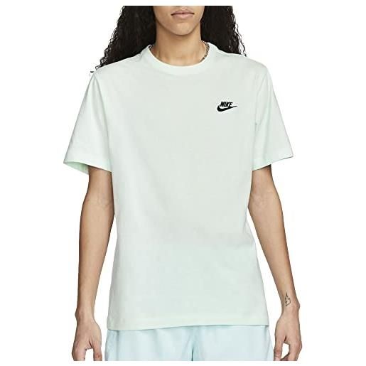 Nike, maglietta, t-shirt m nsw club, appena verde/nero, m