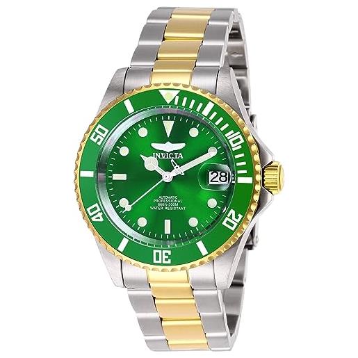 Invicta pro diver 28661 verde orologio uomo automatico - 40mm