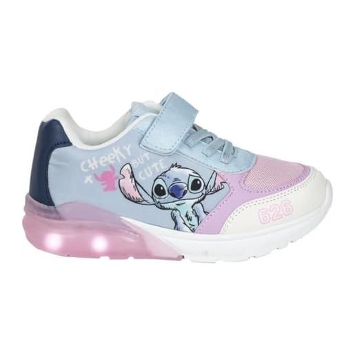 Disney stitch scarpe da ragazze, scarpe sportive da ragazza, scarpe con luci per ragazze, regalo per bambina, taglie eu 30 a 35 (35)