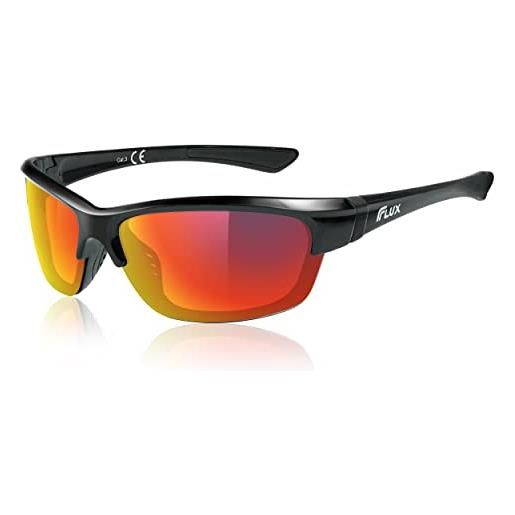 ICECUBE avento - occhiali da sole sportivi polarizzati, protezione uv400, con funzione antiscivolo e montatura leggera, per uomini e donne durante la guida, corsa, baseball, golf, sport casual e