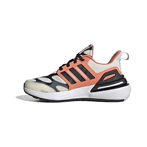 Adidas rapida. Sport marimekko k, sneaker, cloud white/core black/semi coral, 38 eu