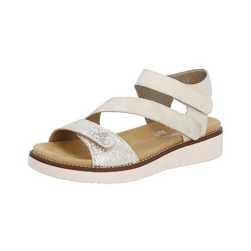 Remonte R6860 Bianco - Scarpe Sandali con zeppa Donna 87,00